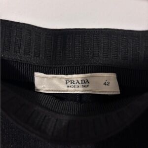 Prada Classic Black Knitwear